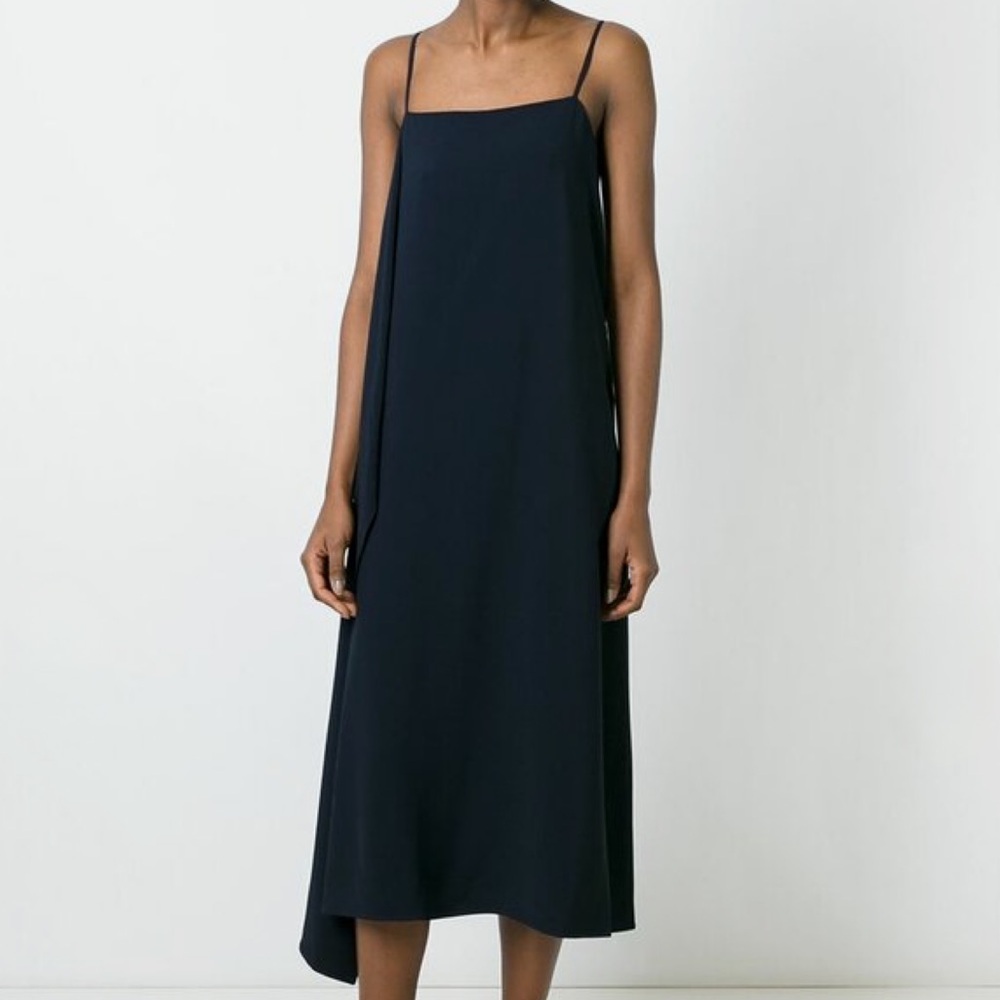 Helmut Lang Navy Maxi Dress